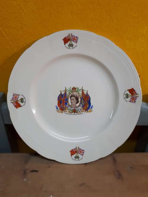 Coronation Plate Queen Elizabeth II June 1953