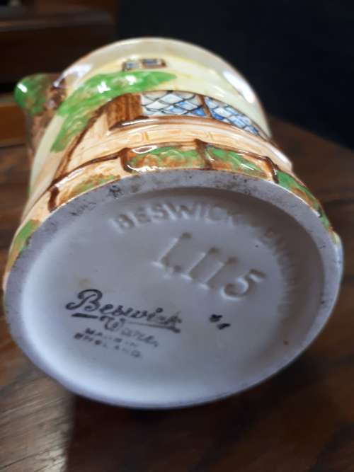 Beswick England Milk Jug (Numbered @ Stamped)