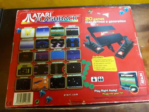 2005 Atari Flashback Console With 20 Games