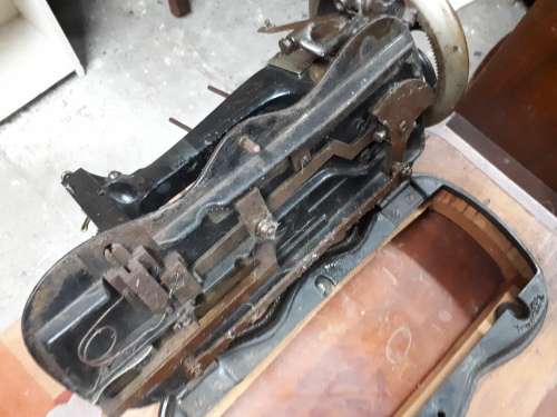 19th Century Saxonia Regia Hand Operated Sewing Machine