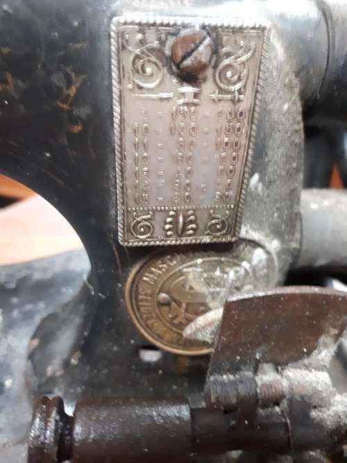19th Century Saxonia Regia Hand Operated Sewing Machine