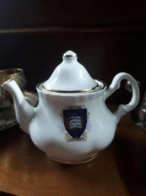 Oxford University Miniature Teapot