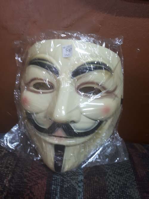 V For Victory Face Mask