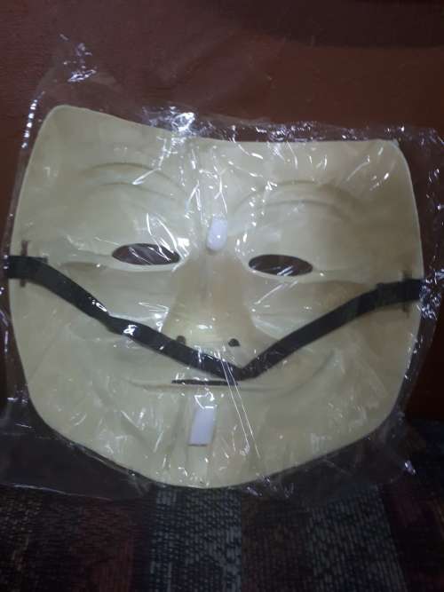 V For Victory Face Mask