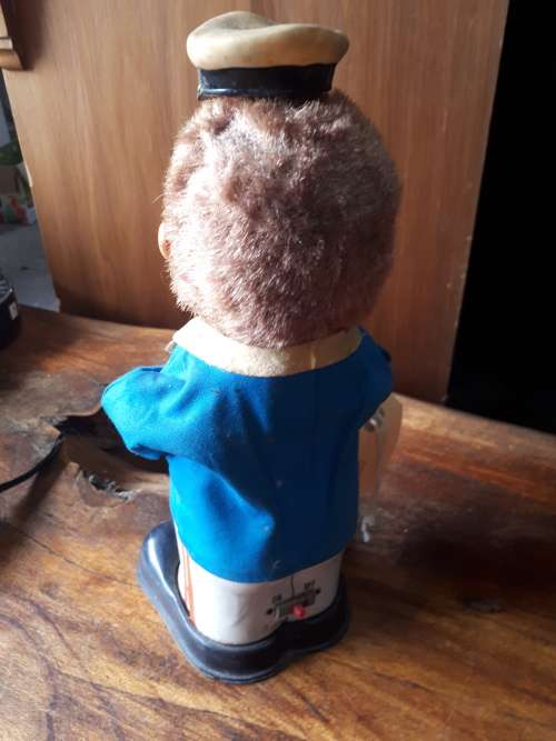 1950`s Japanese Battery Operated Tin Sailor