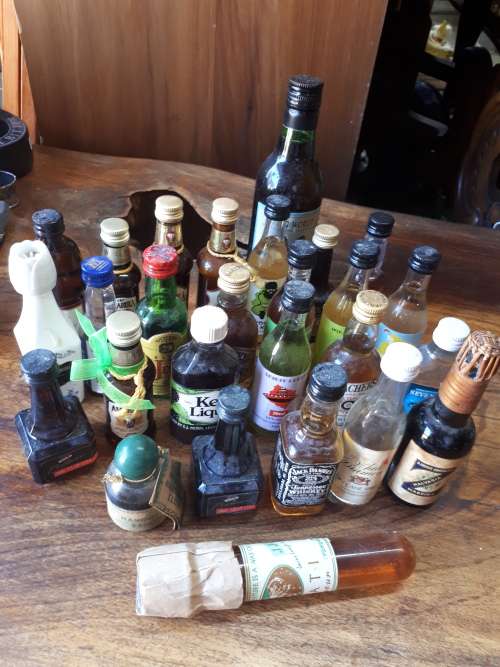 27 x Liquor Miniature Bottles (Most are still sealed)