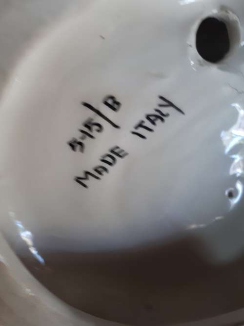 Beautiful Vintage Italian Handpainted Table Lamp