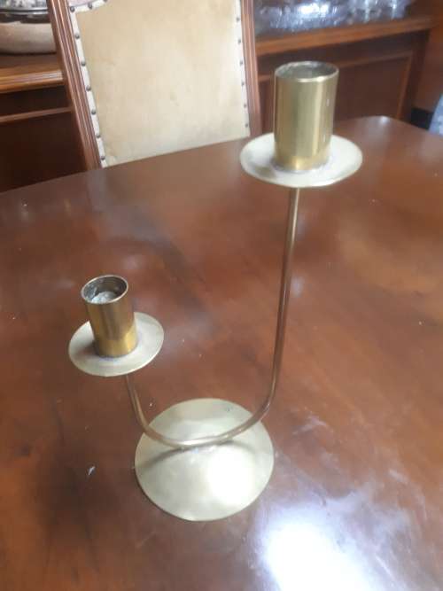 Vintage Brass Candlestick Holder