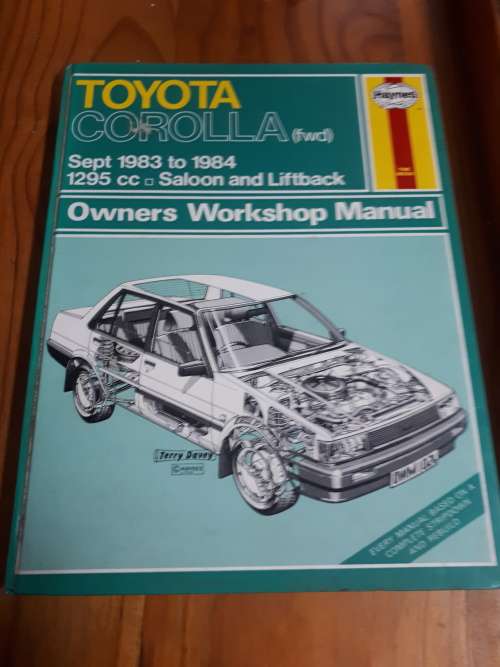 1983 - 1984 Toyota Corolla (fwd) Owners Workshop Manual