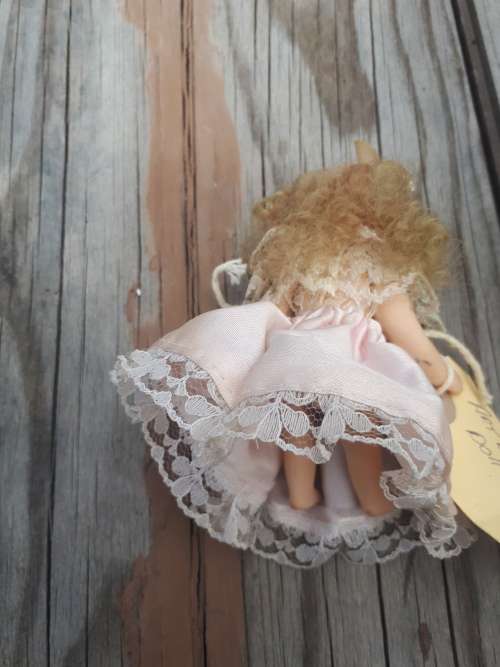 Vintage Articulated Miniature Porcelain Doll