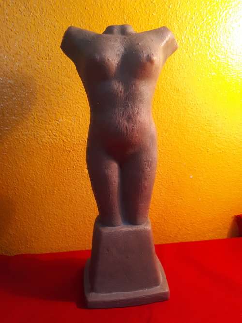 Clay Bust of a Lady
