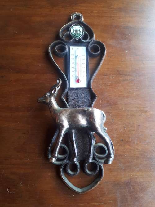 Vintage Copper Thermometer