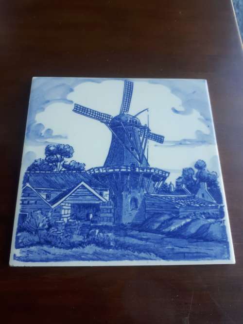Vintage Delft Tile
