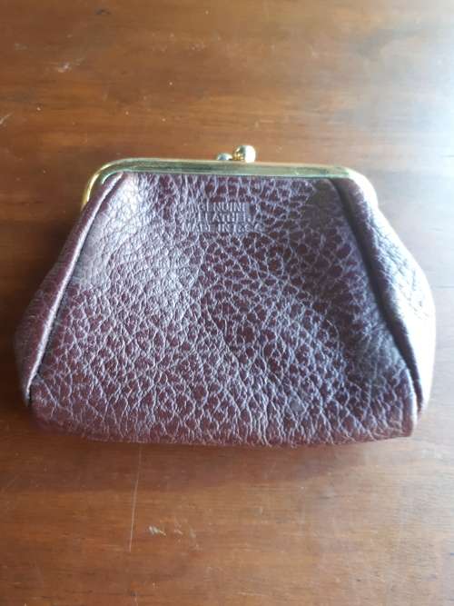 Vintage Genuine Leather Coin Purse