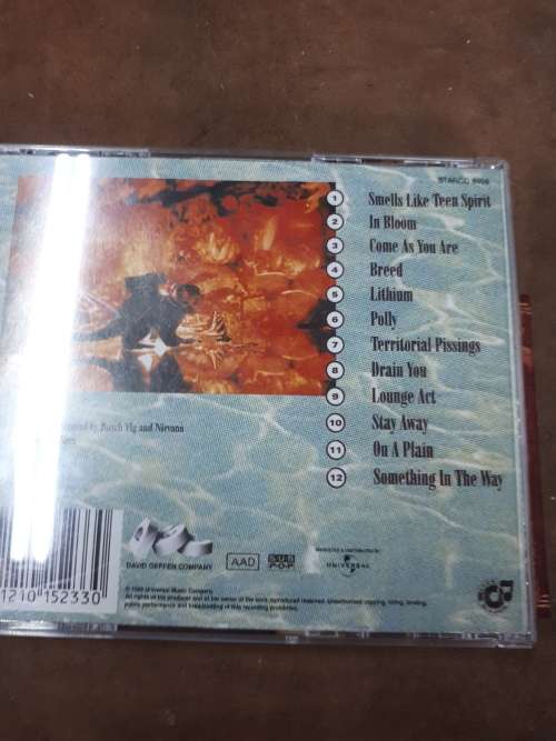 Nirvana, Nevermind, CD