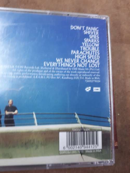 Coldplay Parachutes CD