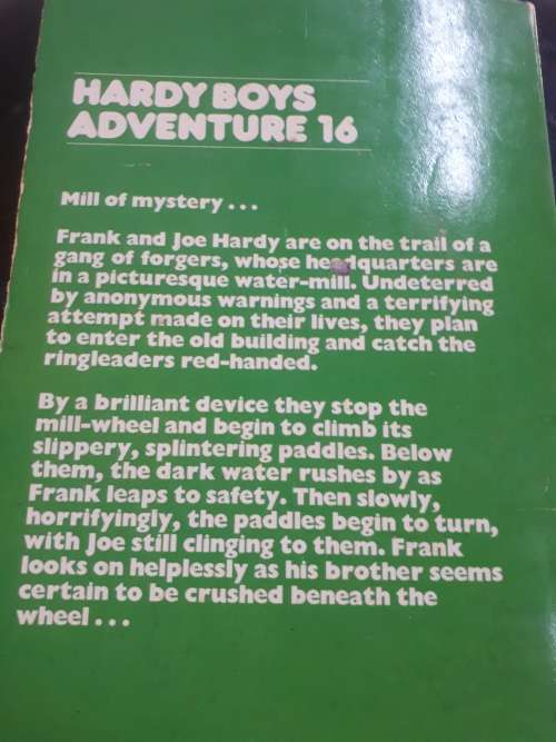 The Hardy Boys The Secret of the Old Mill Paperback