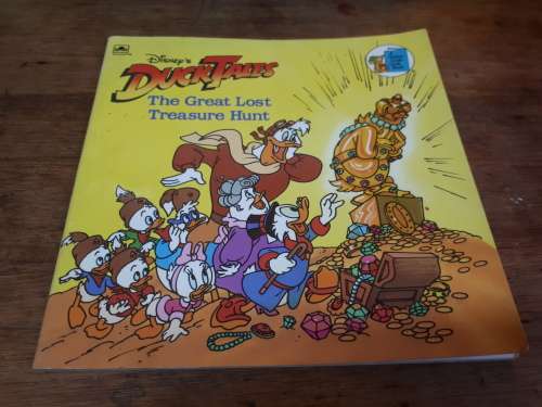 Disneys Ducktales The Great Lost Treasure Hunt 1987 Softcover