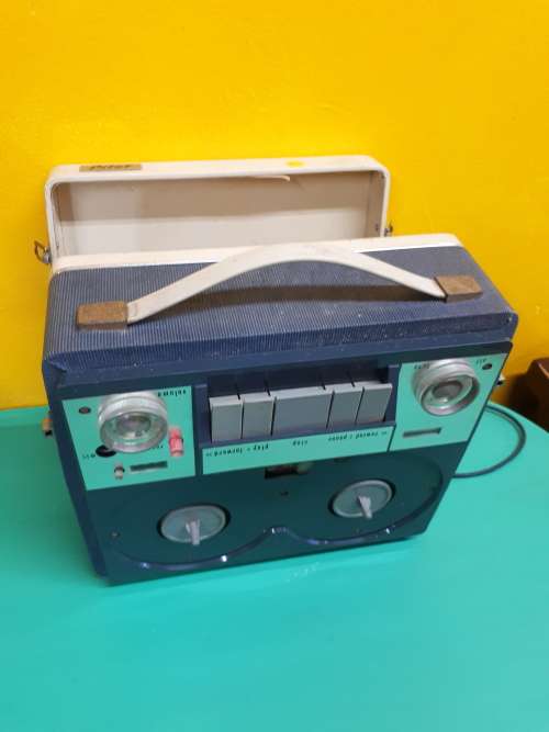 Vintage Pilot Cased Reel To Reel Recorder