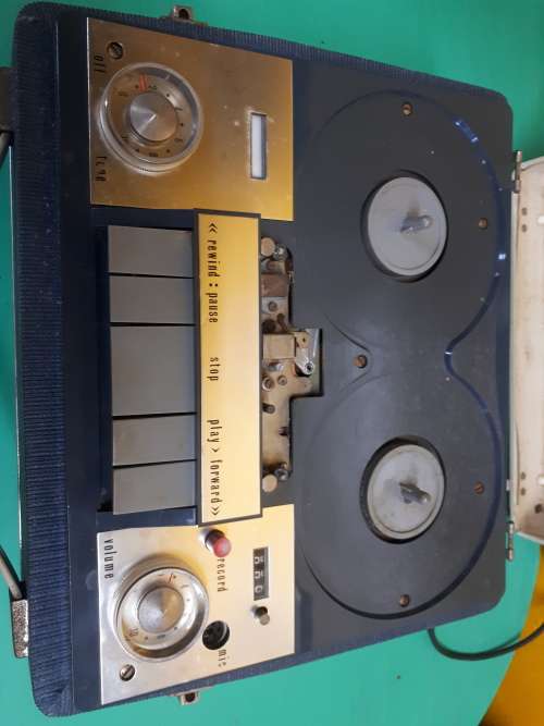 Vintage Pilot Cased Reel To Reel Recorder