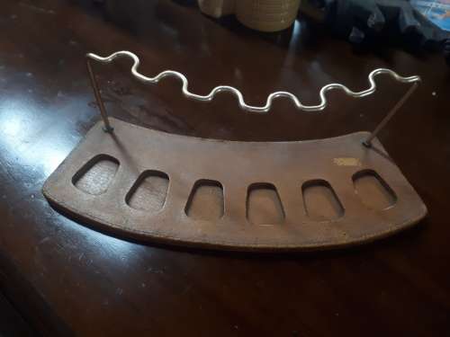 Vintage Table Top Pipe Stand (Holds 6 Pipes)