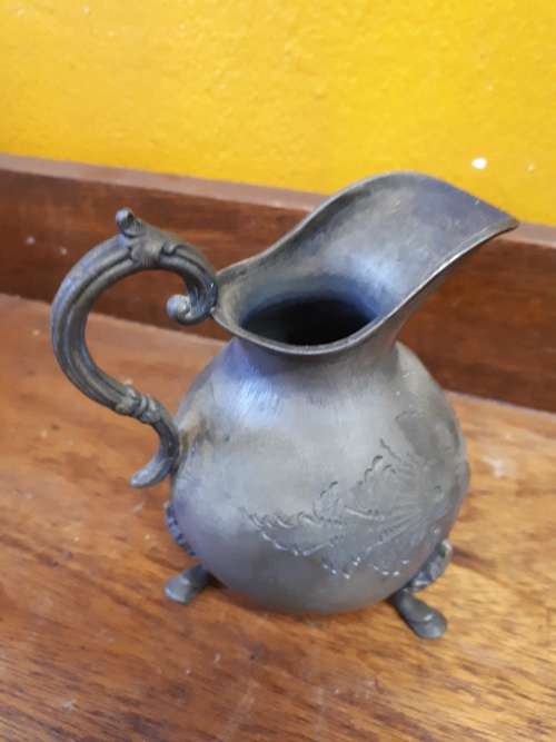 Victorian Pewter Creamer