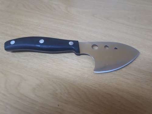 Retro Stainless Steel Cheese Knife