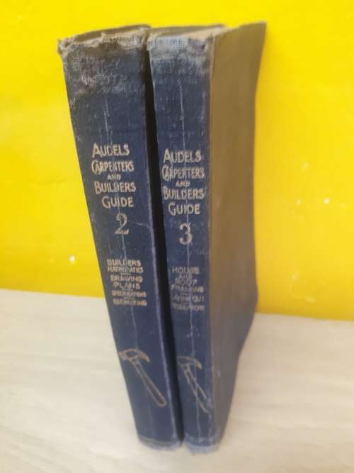 Circa 1927 Audels Carpenters @ Builders Guide No 2 @ 3