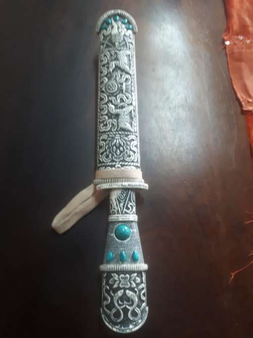 Decorated Stainless Steel Dagger