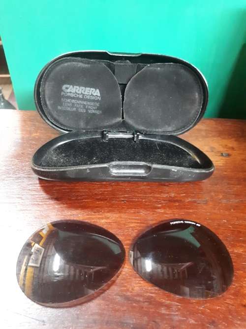 Retro Carrera Porshe Sunglass Lenses With Case
