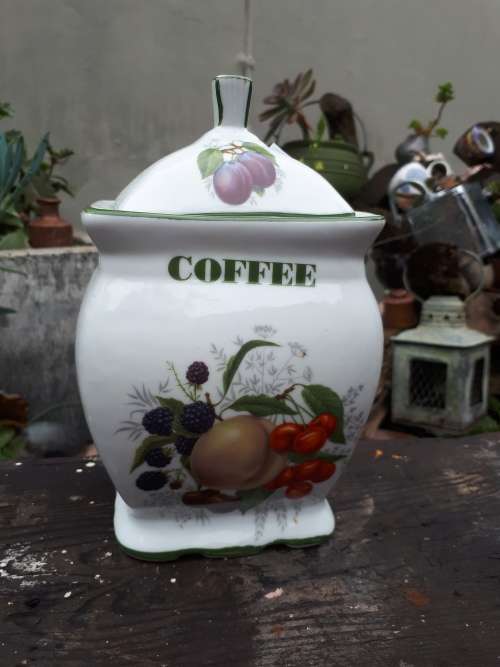 Stunning Retro Wiesenthal Germany Ceramic Coffee Container