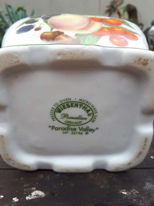 Stunning Retro Wiesenthal Germany Ceramic Coffee Container