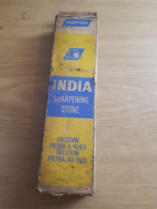 Norton India Combination Oil / Sharpening Stone