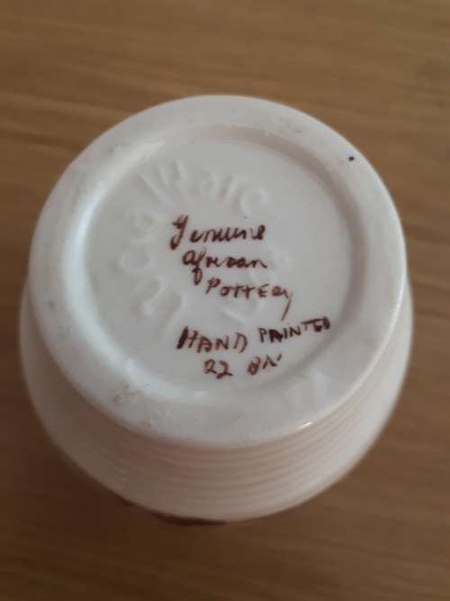 Lucia Ware African Pottery Vase