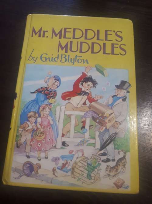 Enid Blyton Mr. Meddles Muddles 1985 Hardcover