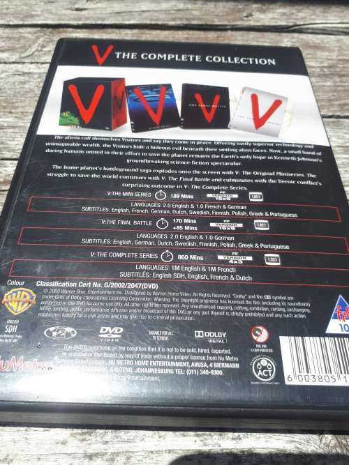 V - The Complete Collection DVD Boxset
