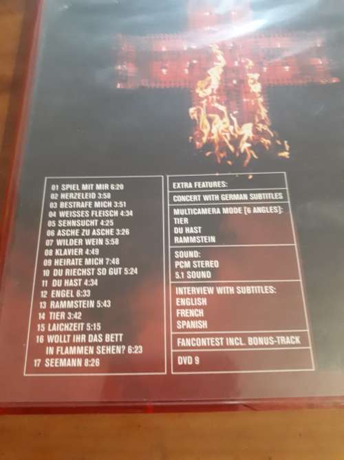 Rammstein Live AUS Berlin DVD (SEALED)