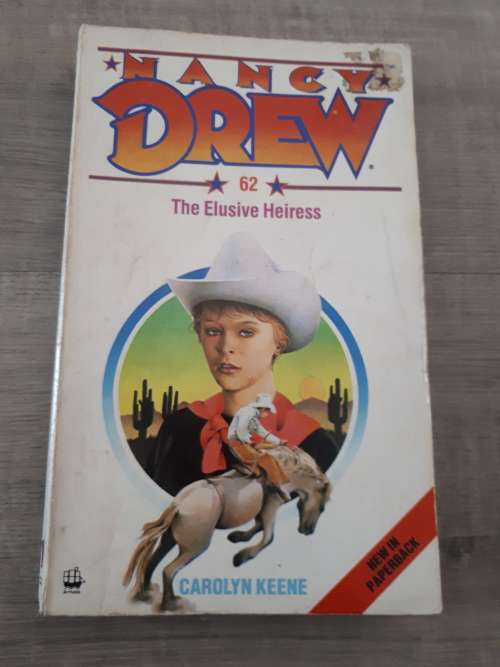 Carolyn Keene Nancy Drew #62 The Elusive Heiress Paperback