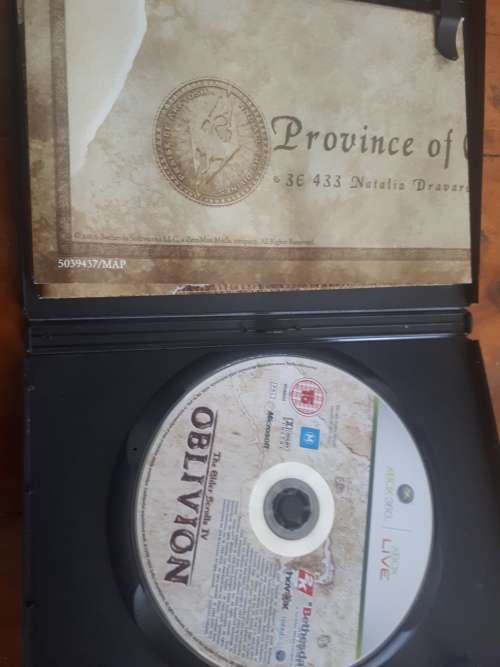 X-Box 360 The Elder Scrolls IV OBLIVION