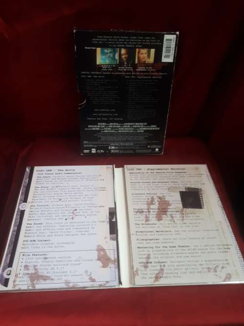 Rare 1995 New Line Platinum Series `SE7EN` 2 Disc DVD Boxset