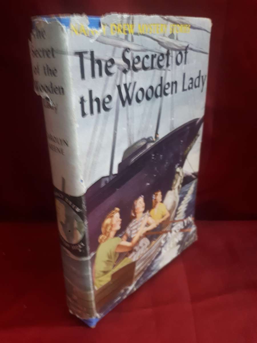 1950 1st Edition Nancy Drew / Carolyn Keene `The Secret of the Wooden Lady`