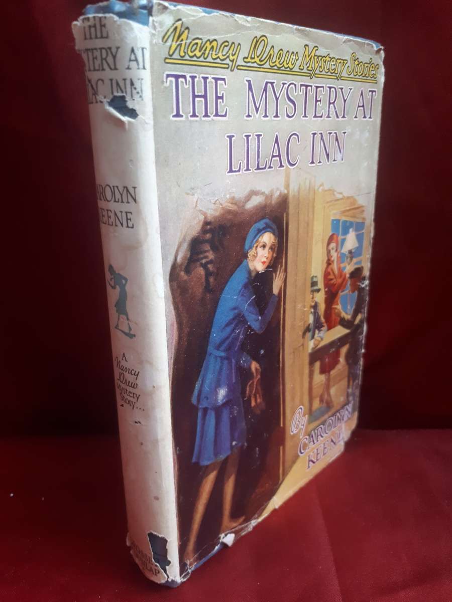 1930 1st Edition Nancy Drew / Carolyn Keene `The Mystery at Lilac Inn`