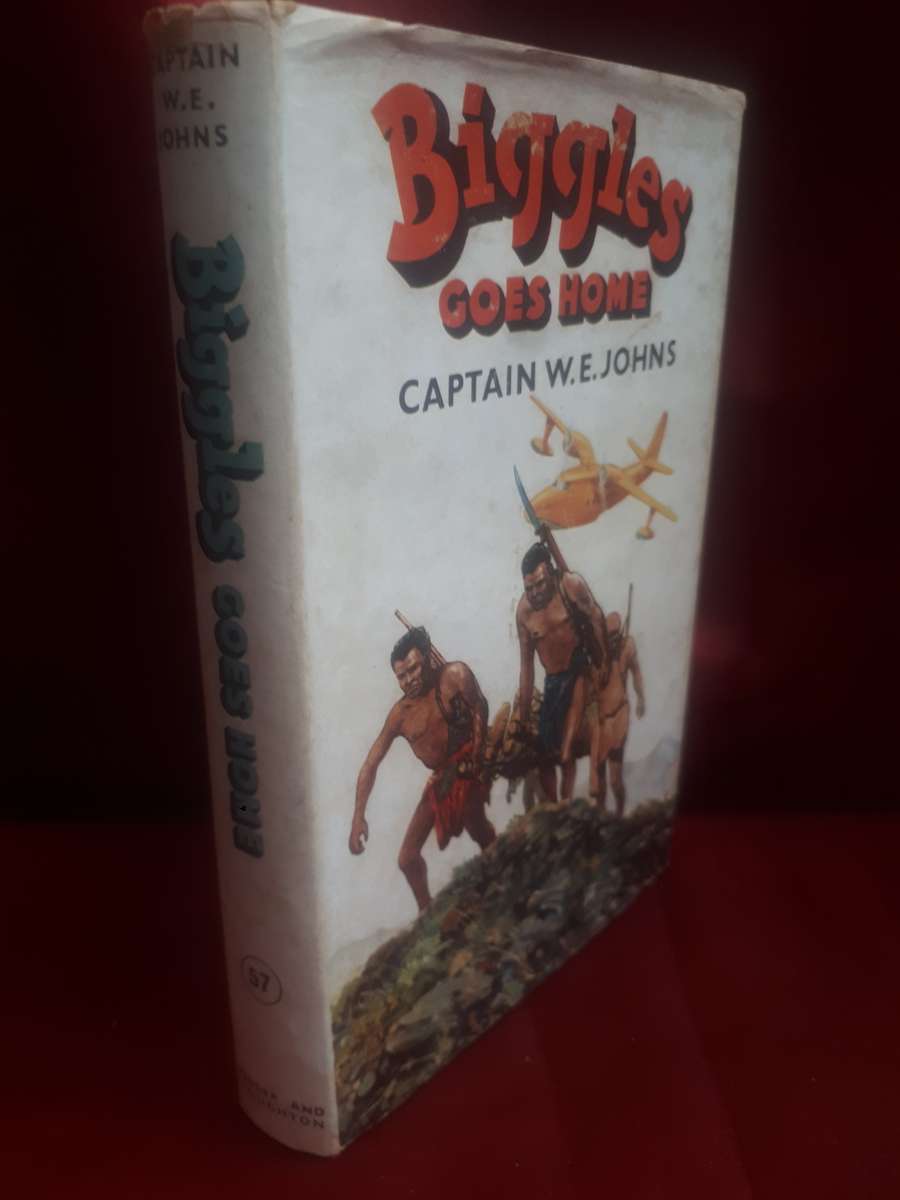 Circa 1960 1st Edition `Biggles Goes Home` Capt W.E. John`s