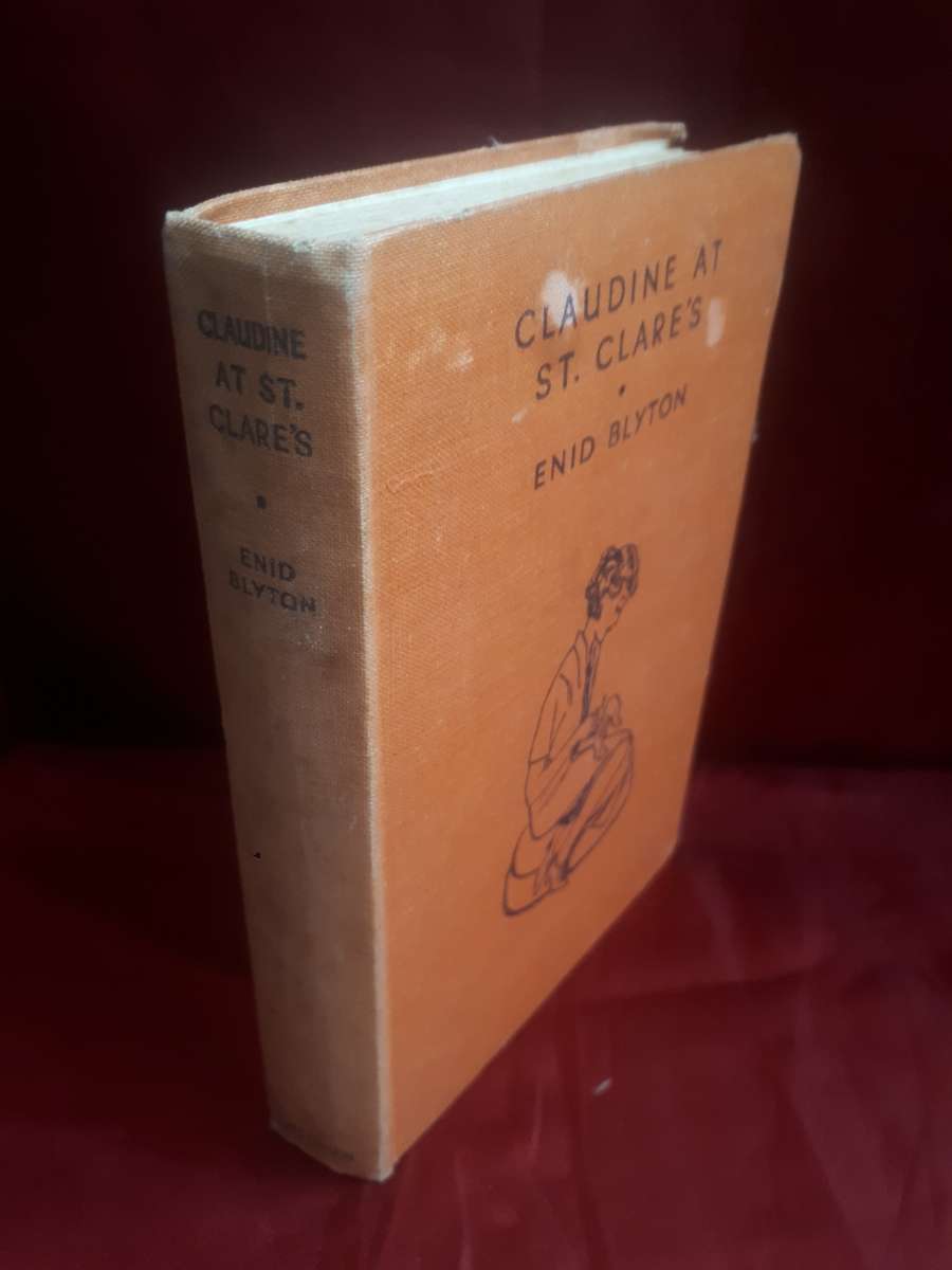 Enid Blyton `Claudine At ST. Clare`s` 1951 Clothcover