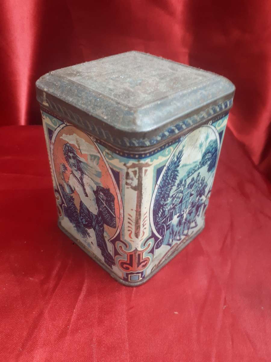 Early 1900`s 1/2 lb Nectar Tea Tin