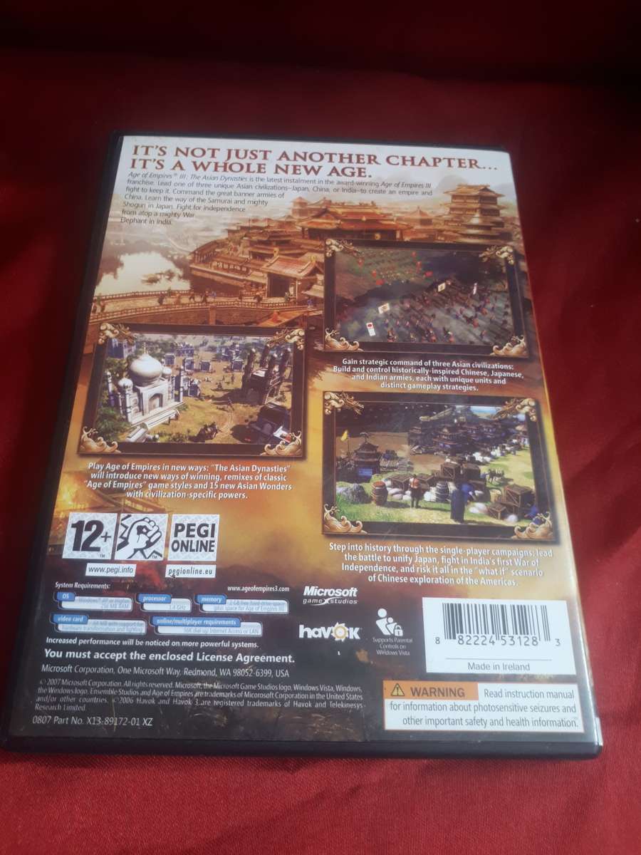 Age of Empires The Asian Dynasties PC