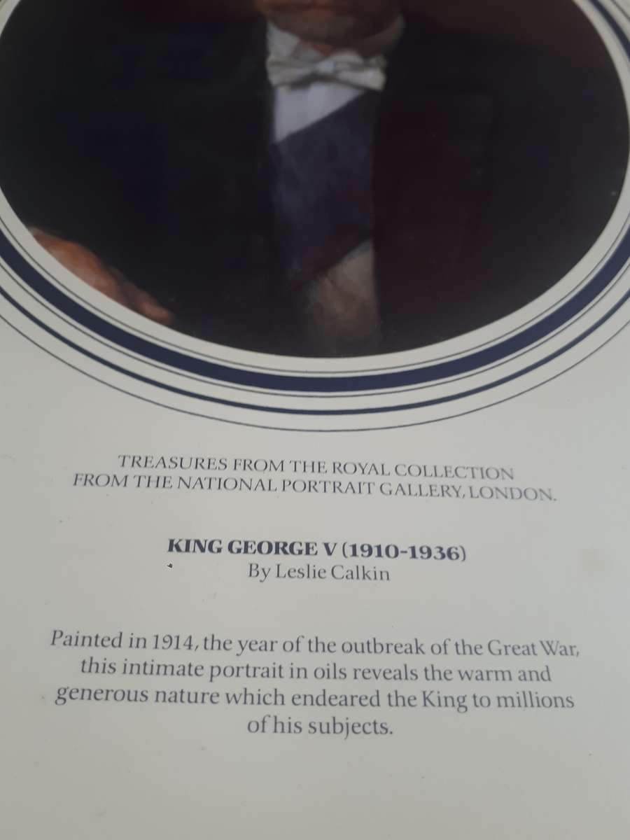 Set of 5 Prints `The Royal Collection` National Portrait Gallary London