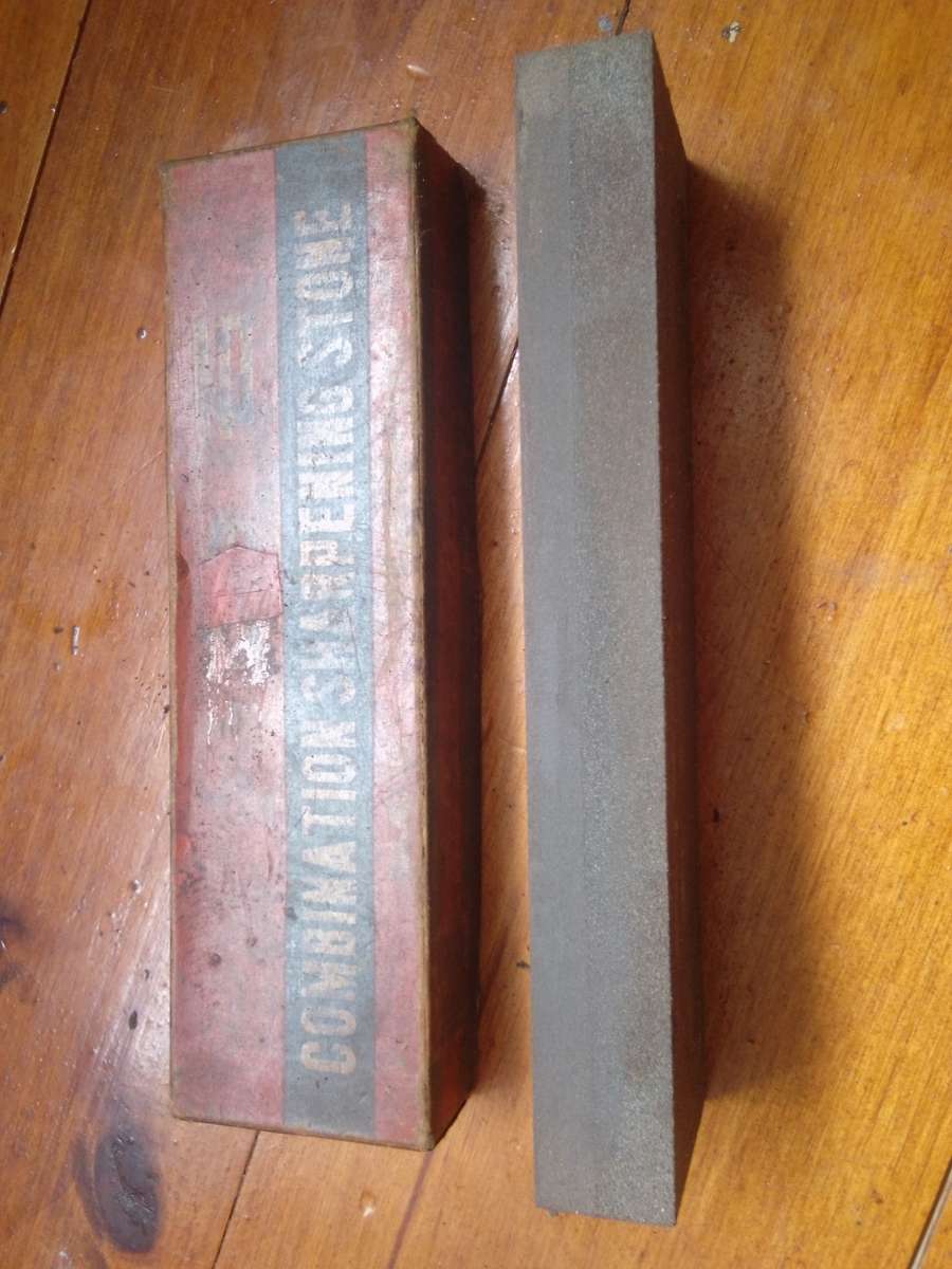 COMBINATION SHARPENING STONE IN ORIGINAL PACKAGING