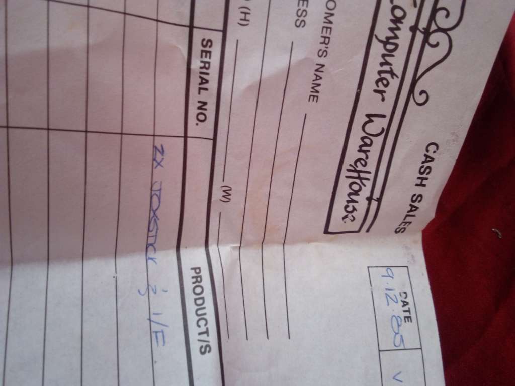 Retro 1985 Quickjoy M-5 Joystick