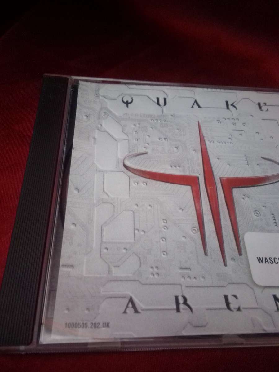 The Original 1999 QUAKE III ARENA PC RELEASE